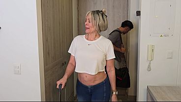 Stepmother shares bed with stepson&comma; everything gets out of control at the hotel